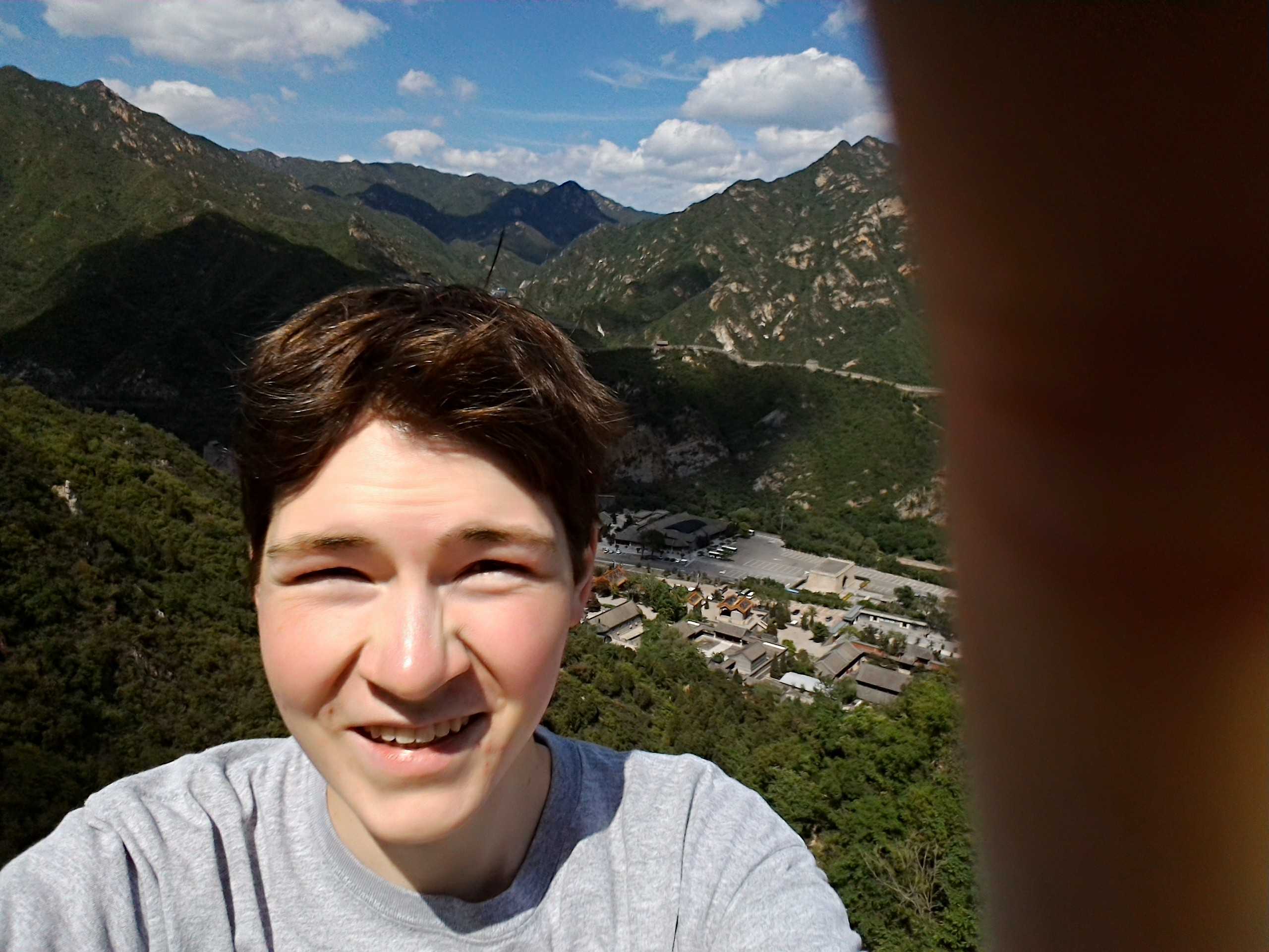 Great Wall selfie