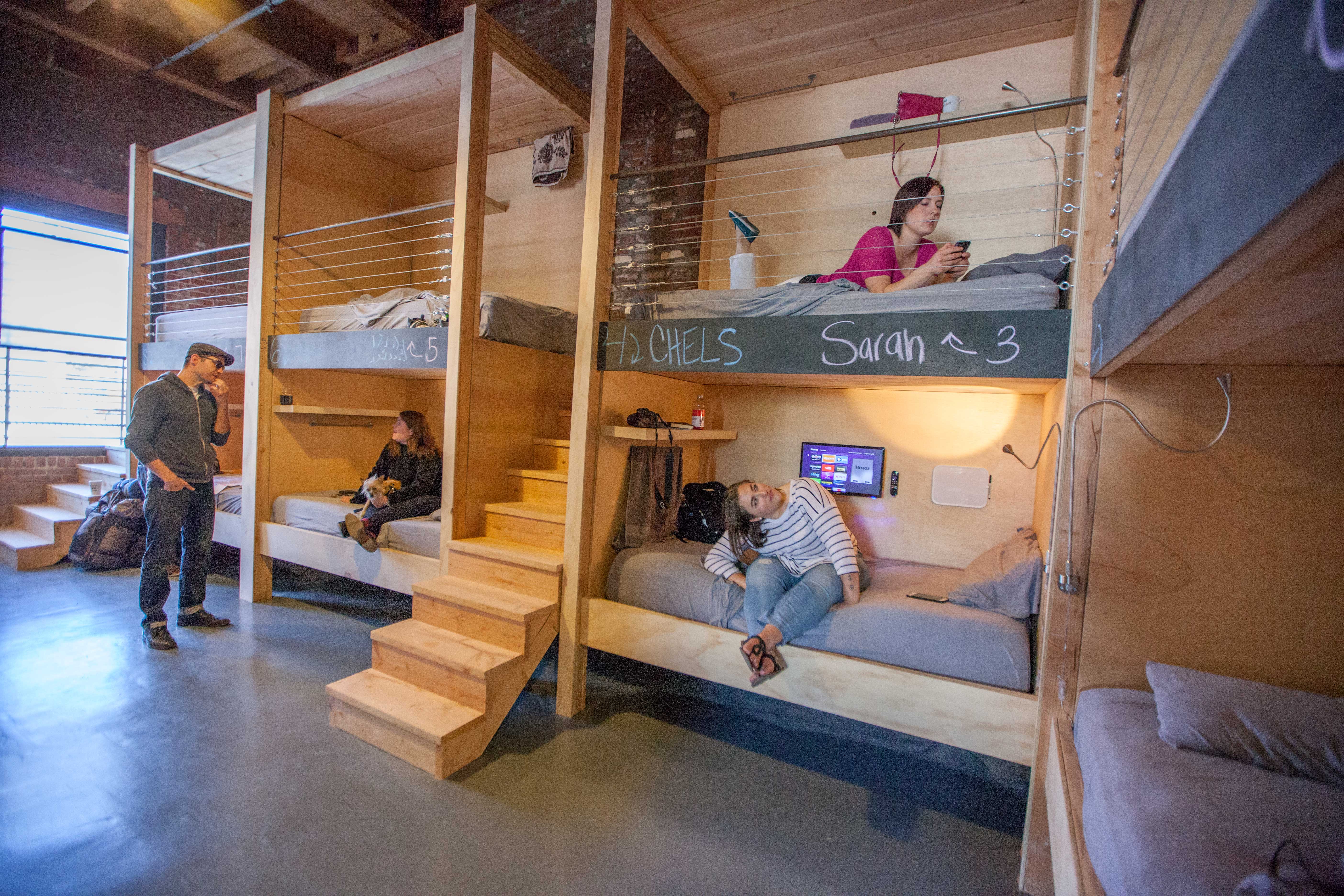 PodShare bunk beds